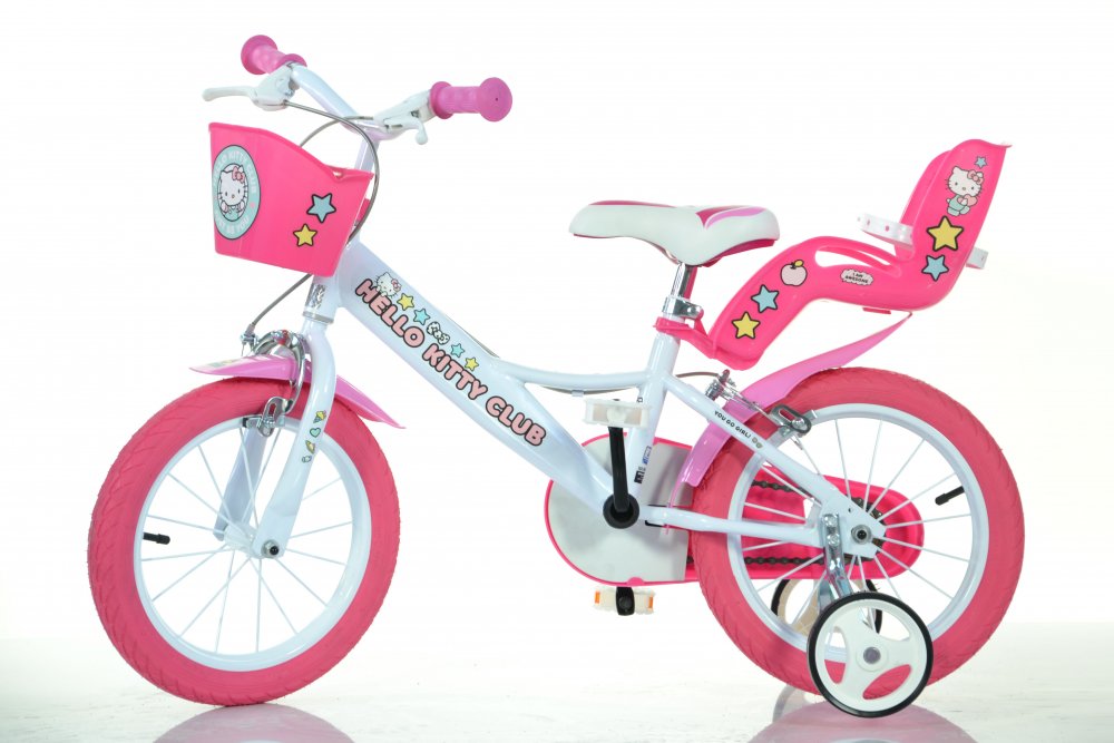 Dino Bikes Dětské kolo Hello Kitty Club 14"