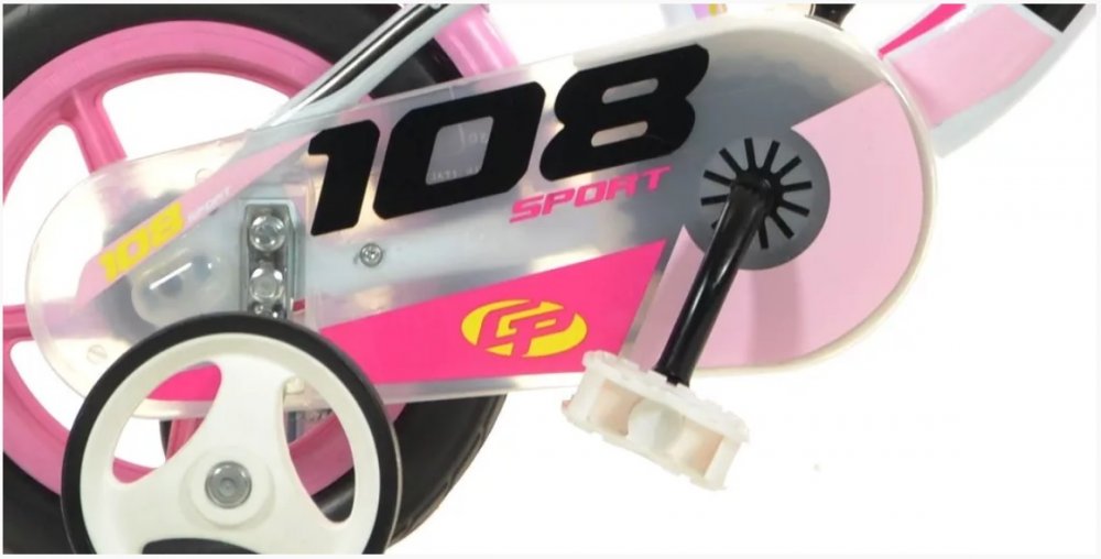 Dino Bikes 108L Dětské kolo růžové 10"