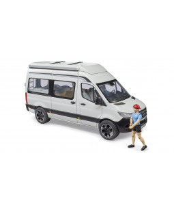 Bruder 26720Mercedes-Benz Sprinter Camper s figurkou