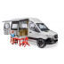 Bruder 26720Mercedes-Benz Sprinter Camper s figurkou