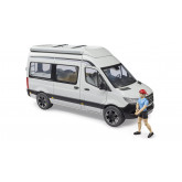 Bruder 26720Mercedes-Benz Sprinter Camper s figurkou