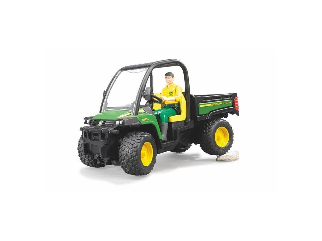 Bruder 2490 John Deere Gator XUV 855D s řidičem