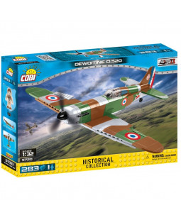 Cobi 5720 II WW Dewoitine D.520, 1:32, 283 kostek