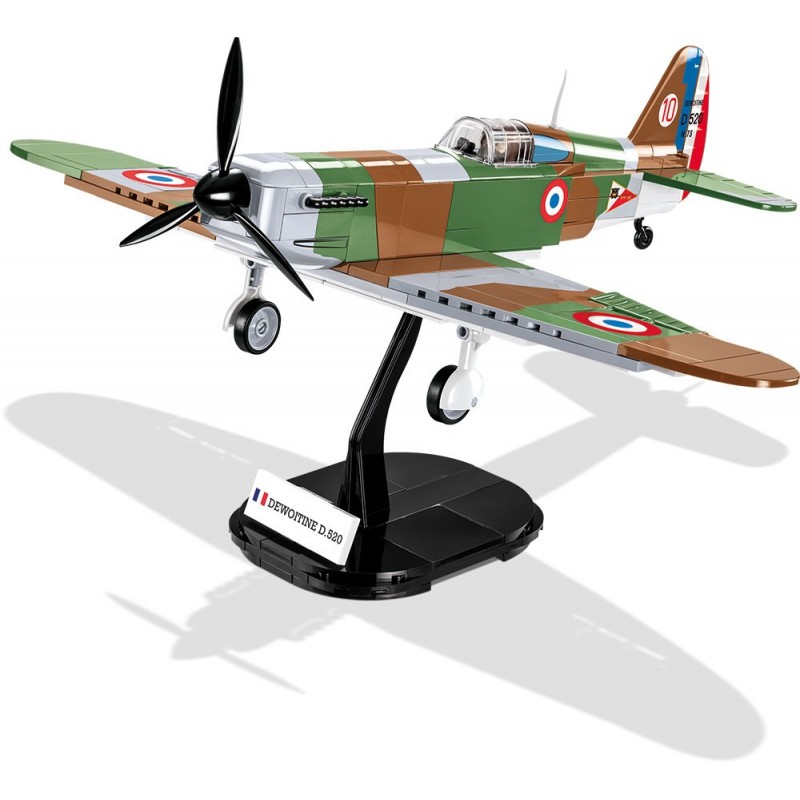 Cobi 5720 II WW Dewoitine D.520, 1:32, 283 kostek