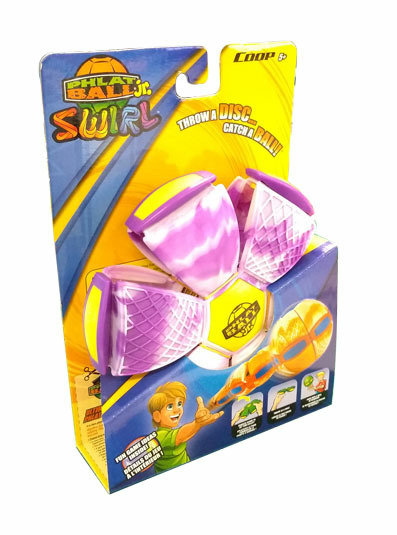 Phlat ball junior Swirl, fialový