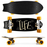 Spokey LIFE Longboard 67,5x25,5 cm, ABEC7