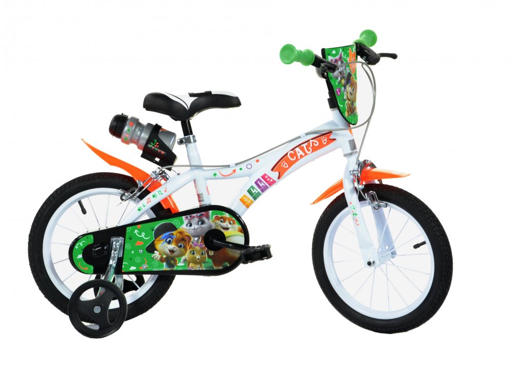 Dino Bikes Dětské kolo CATS 44 Koček 16"