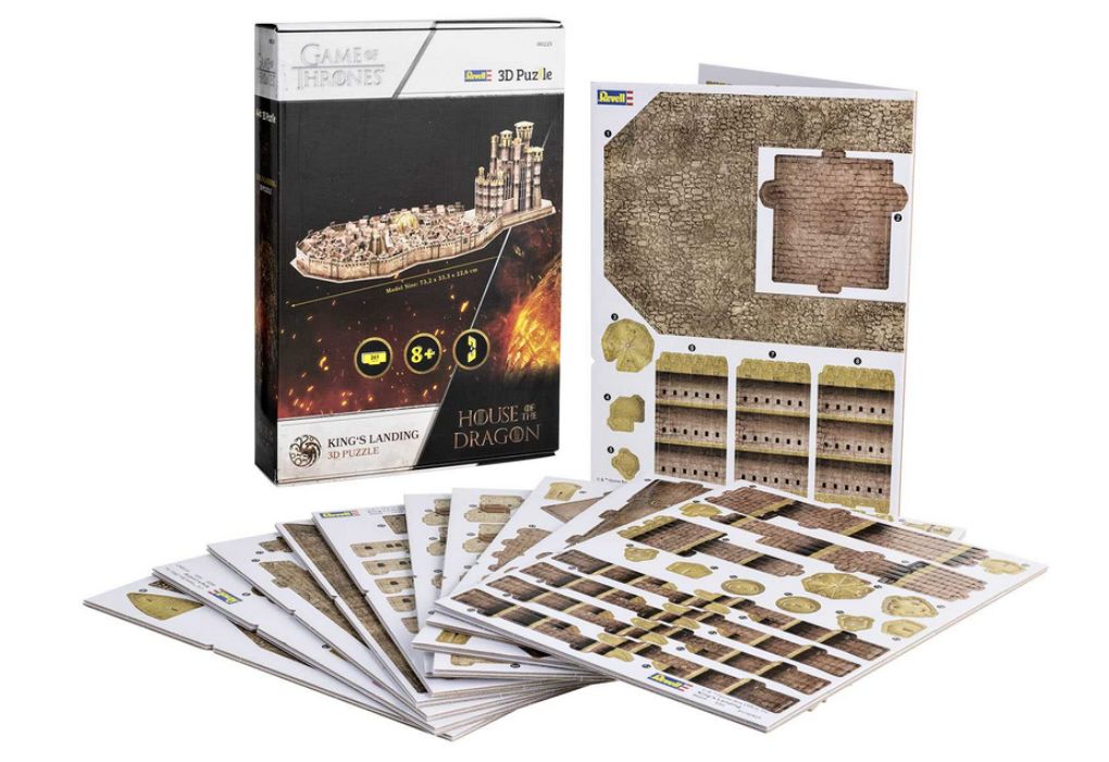 3D Puzzle REVELL 00225 - House of the Dragon, King´s Landing