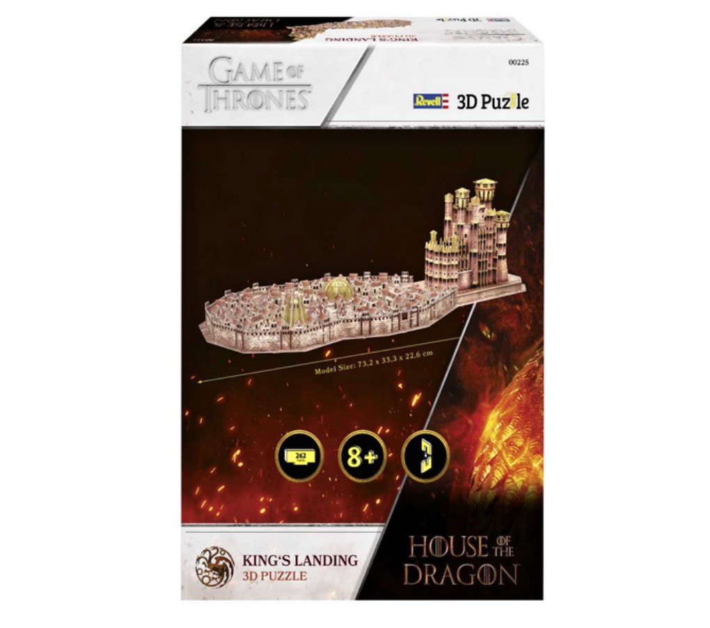 3D Puzzle REVELL 00225 - House of the Dragon, King´s Landing