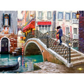 Castorland puzzle 2000 dílků - Most v Benátkách