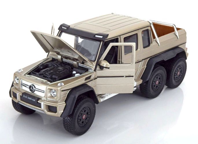 Welly Mercedes-Benz G 63 AMG 6x6, gold 1:24