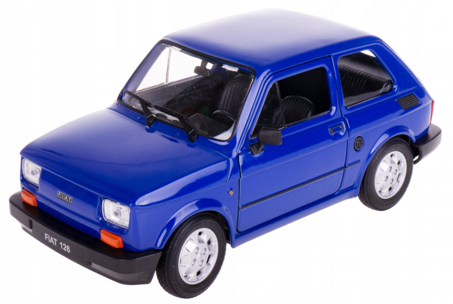 Welly Fiat 126 Modrý 121