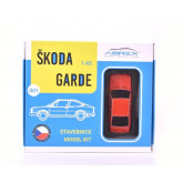 Abrex Stavebnice Škoda Garde (1982) Červená Šípková, 1:43
