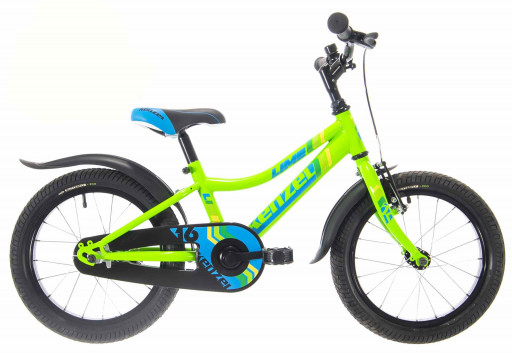 Kenzel Dětské jízdní kolo Lime RF16 1spd 2022 nenově zelený