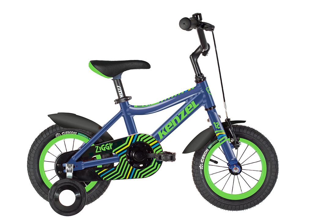Kenzel Dětské kolo Ziggy RF12 1spd, modré, váha 6,2 kg