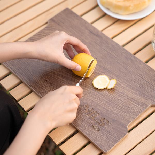 Skládací přepravka NILS Camp NCB4005 s dřevěným víkem 2v1, objem 20 litrů