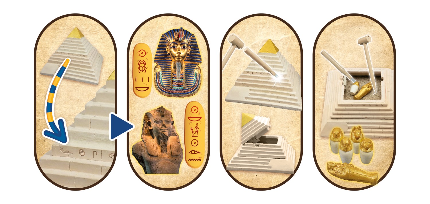 BUKI Vykopávka Tajemná pyramida