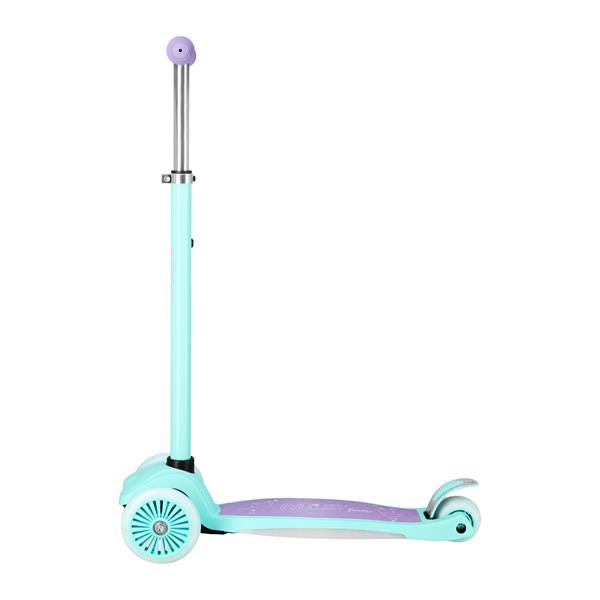 NILS Fun HLB1310 Dětská tříkolová koloběžka s LED, fialová