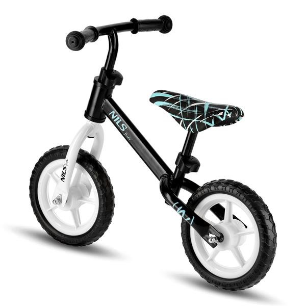 NILS Fun RB134 Dětské odrážedlo 10" černé