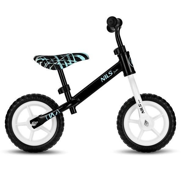 NILS Fun RB134 Dětské odrážedlo 10" černé