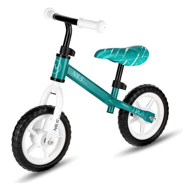 NILS Fun RB134 Dětské odrážedlo 10" zelené