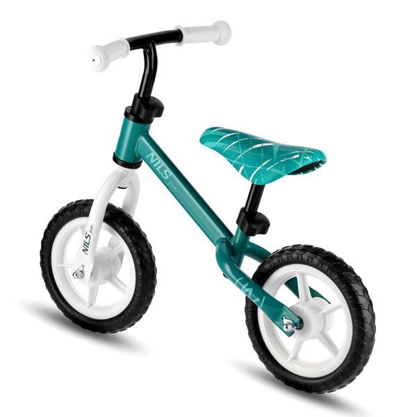 NILS Fun RB134 Dětské odrážedlo 10" zelené