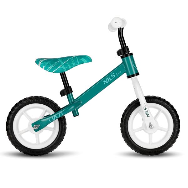 NILS Fun RB134 Dětské odrážedlo 10" zelené