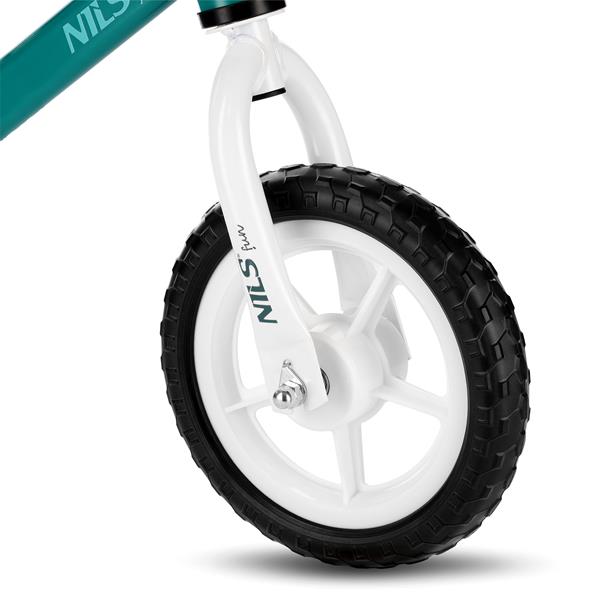 NILS Fun RB134 Dětské odrážedlo 10" zelené