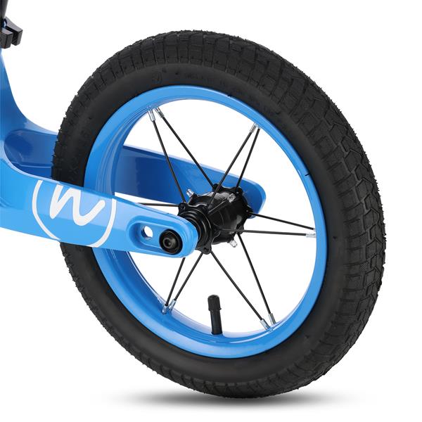 Nils Fun RB901 Dětské odrážedlo 12", pumpovatelná kola s LED, modré