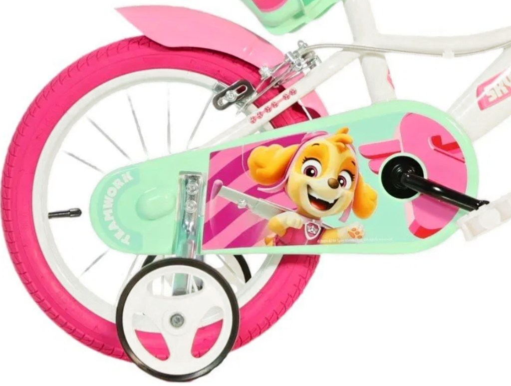 Dino Bikes Dětské kolo Tlapkova patrola, dívčí 14"