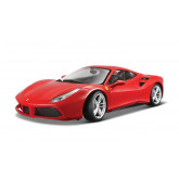 Maisto Kit Ferrari 488 GTB Červené 1:24 