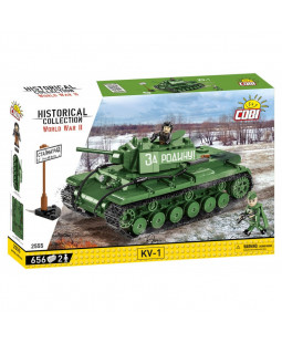 COBI 2555 II WW KV-1, 656 kostek