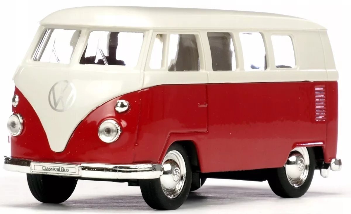 Welly Volkswagen 1963 T1 Bus (red) 1:34