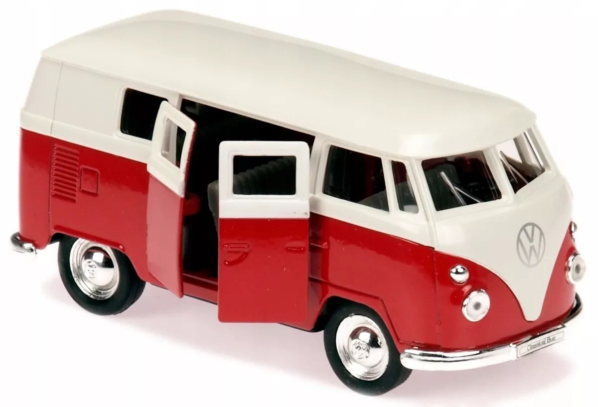 Welly Volkswagen 1963 T1 Bus (red) 1:34