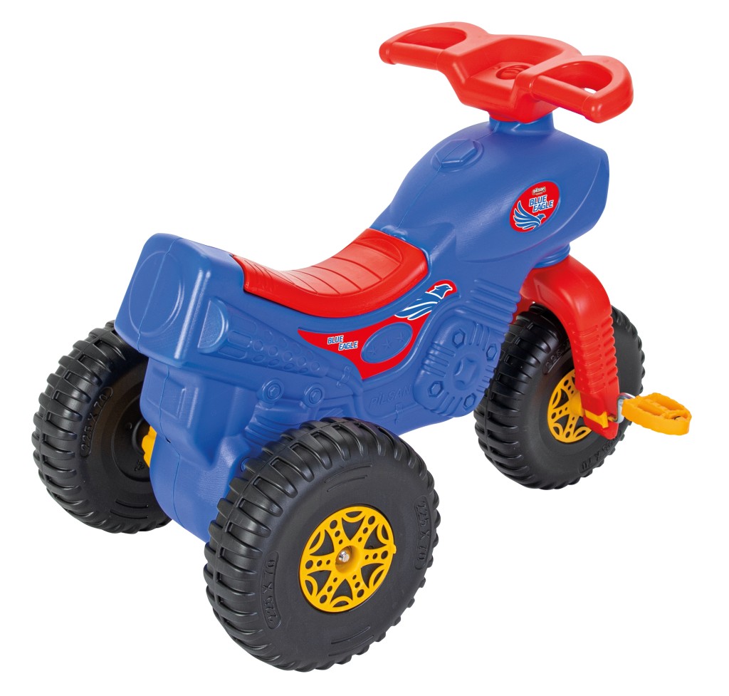 Pilsan Šlapací dětská tříkolka, modrá