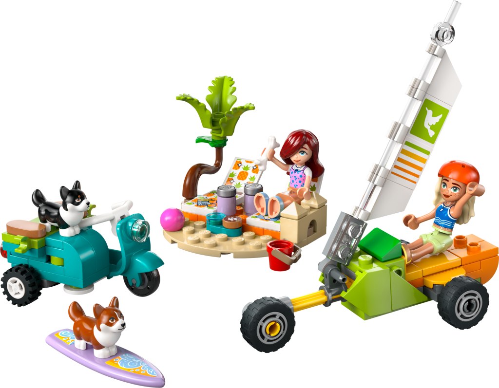 LEGO Friends 42641 Dobrodružství se surfujícími psy a skútrem