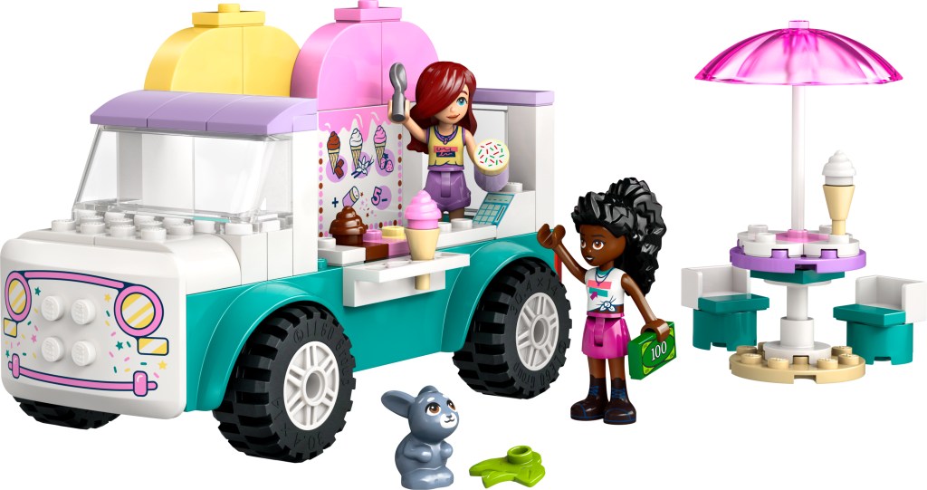 LEGO Friends 42644 Zmrzlinářské auto v městečku Heartlake