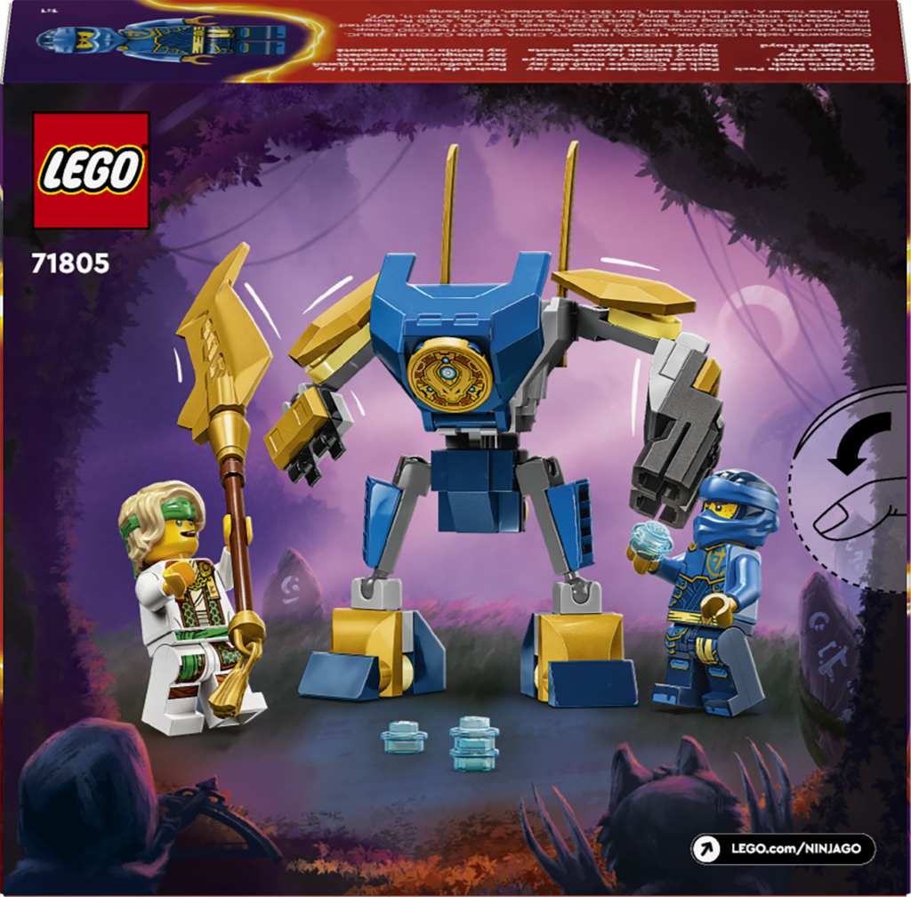 LEGO NINJAGO 71805 Bojový balíček Jayova robota