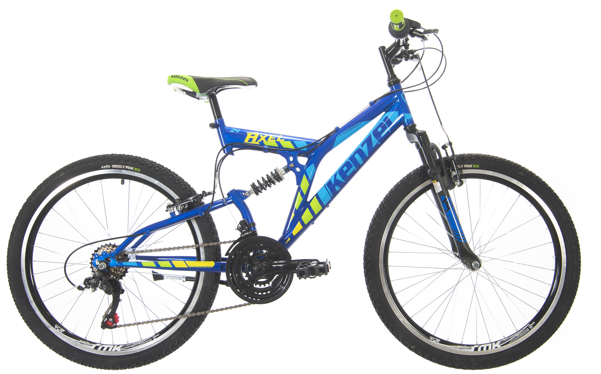 Kenzel Dětské jízdní kolo Axel SF24 2026 modré