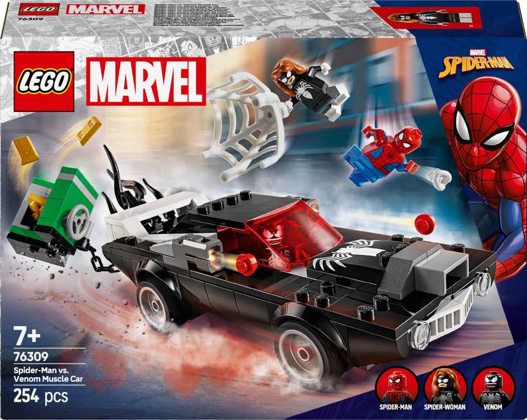LEGO Marvel 76309 Spider-Man vs. Venomův výkonný sporťák