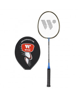 Badmintonova raketa Wish 316 modrá