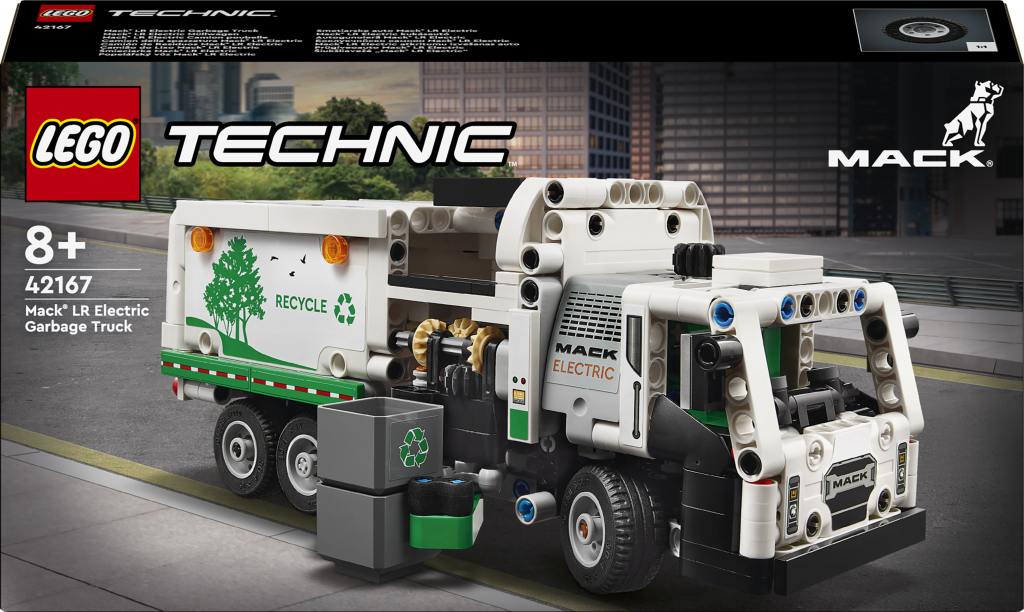 LEGO Technic 42167 Popelářský vůz Mack LR Electric