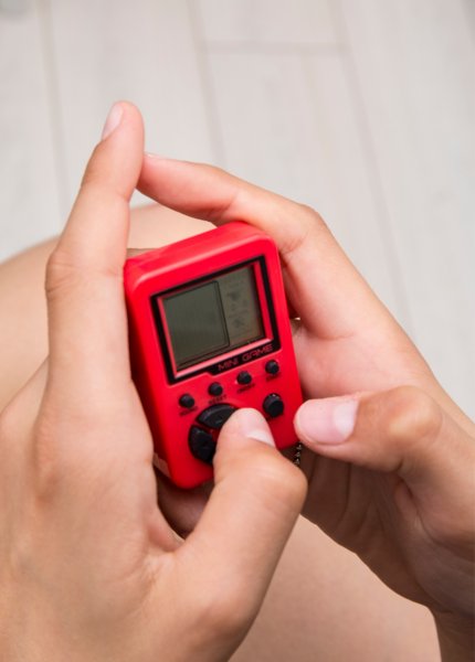 Digitální Kapesní retro arkádová hra