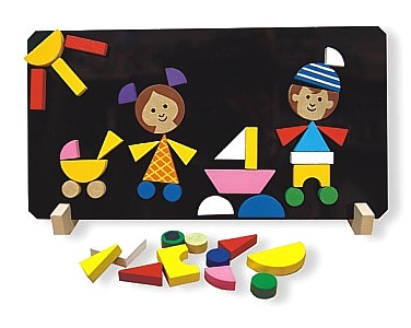 Detoa Magnetické puzzle Děti