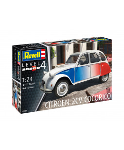 Revell ModelKit 07653 Citroen 2 CV Cocorico 1:24