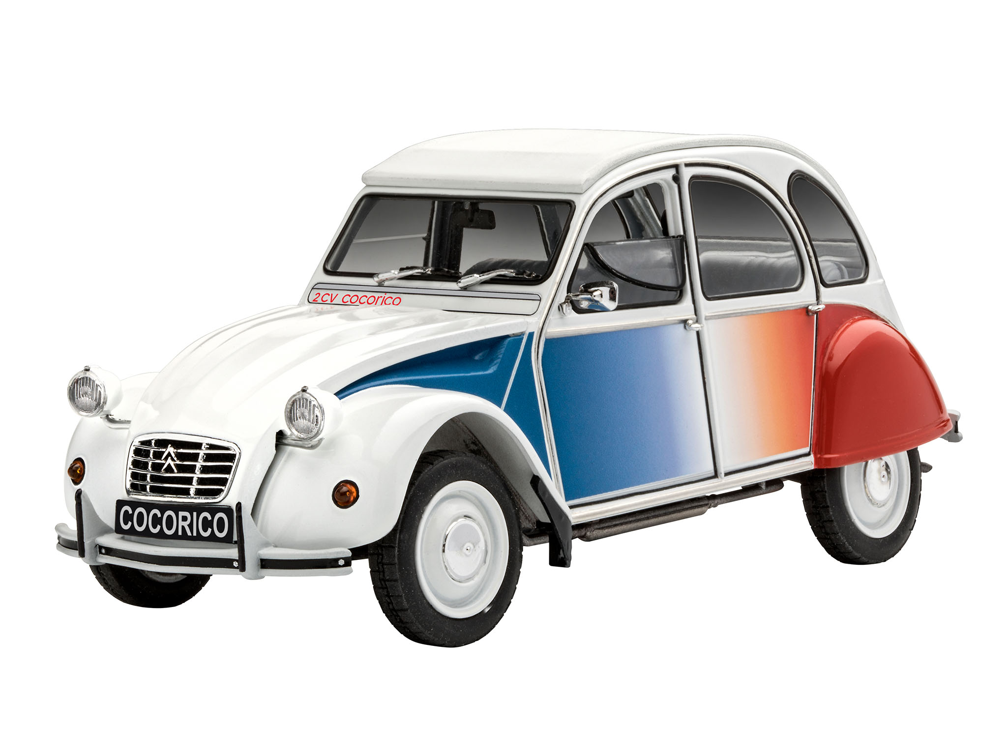Revell ModelKit 07653 Citroen 2 CV Cocorico 1:24