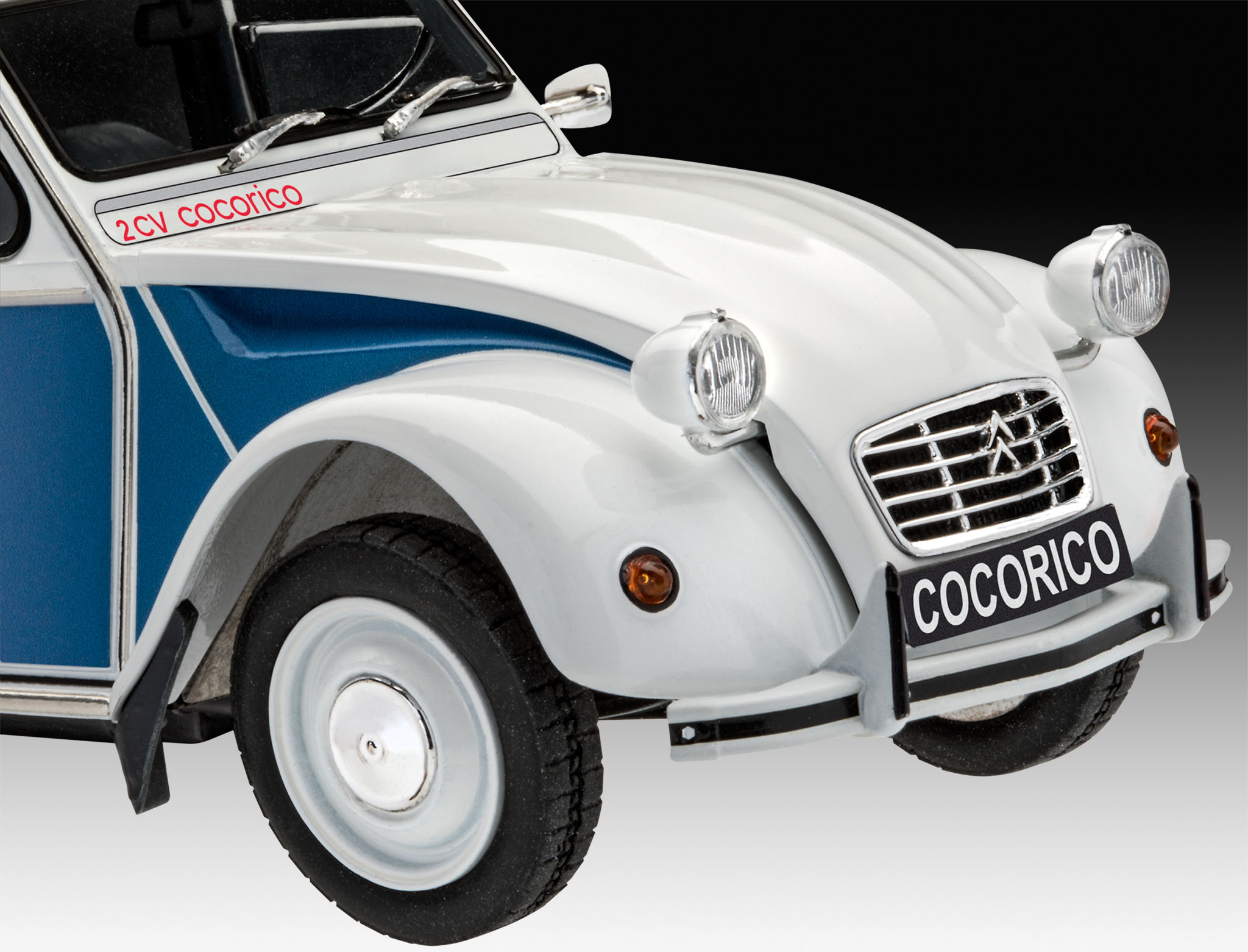 Revell ModelKit 07653 Citroen 2 CV Cocorico 1:24