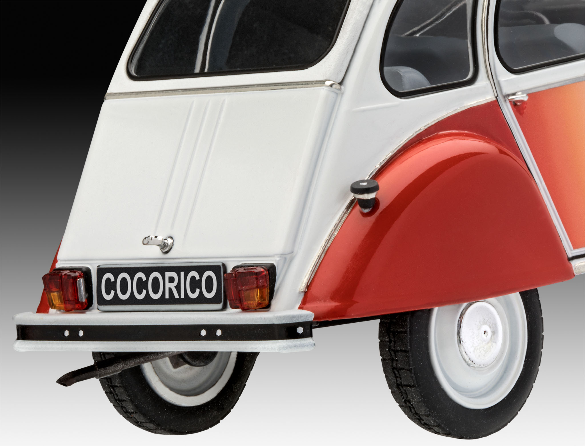 Revell ModelKit 07653 Citroen 2 CV Cocorico 1:24