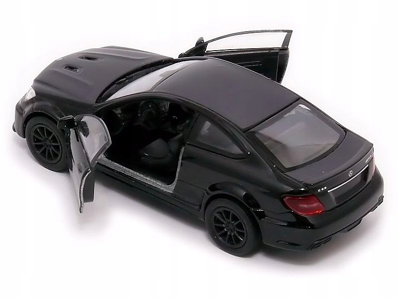 Welly Mercedes Benz C63 AMG Coupe, černý 1:34-39