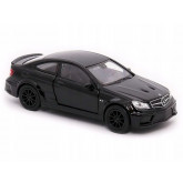 Welly Mercedes Benz C63 AMG Coupe, černý 1:34-39